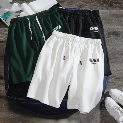 ins原宿风休闲运动外穿大裤衩