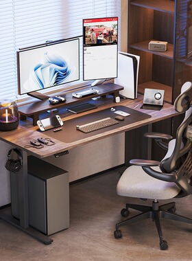 乐歌E2/E2S电动升降桌坐站交替小户型经济款办公桌电脑桌书桌升降