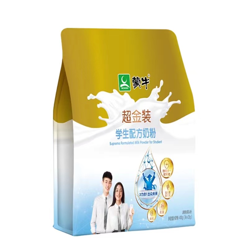 蒙牛超金装学生400g袋青少年奶粉高钙高锌添加益生元益生菌牛奶粉在类目 咖啡/麦片/冲饮, 乳制品, 青少年牛奶中 - 来自Buy2taobao.com提供专业的淘宝代购服务