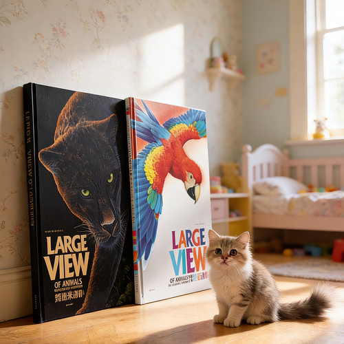 动物大书法国动物地板绘本