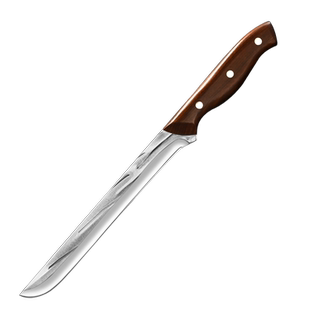 锻打多功能菜刀家用水果剃剔骨割肉高档带刀鞘户外小厨刀切火腿刀