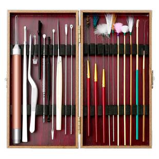 采耳工具套装掏耳朵神器儿童专用挖耳勺发光扣耳勺大人清洁鹅毛棒