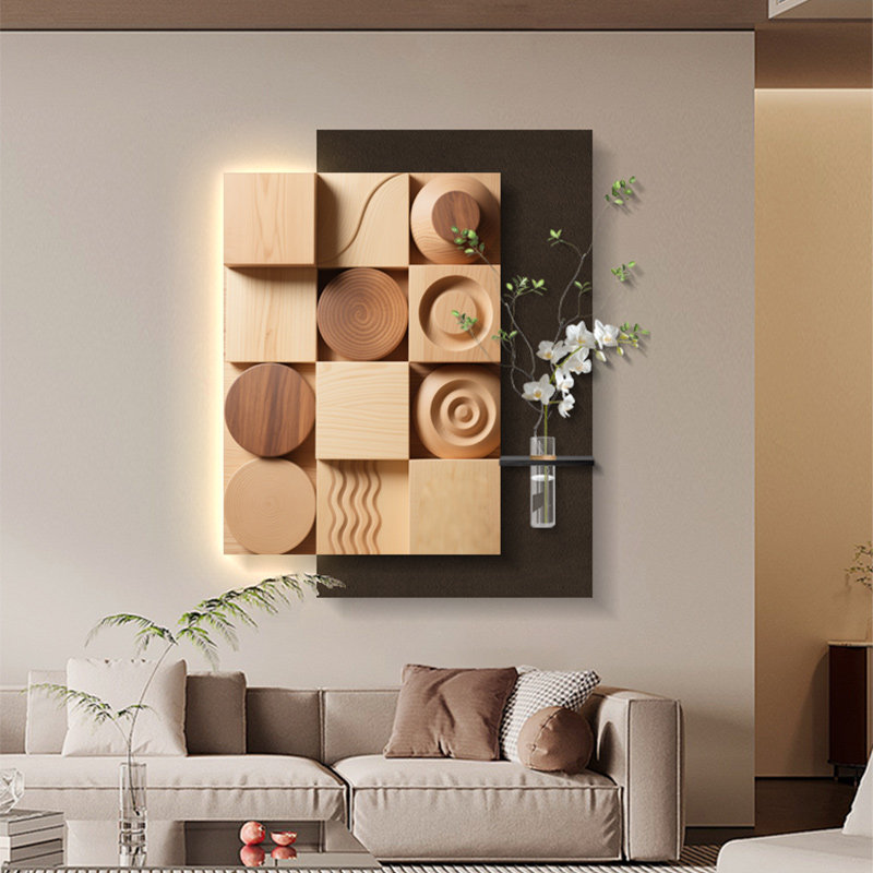 2025客厅装饰画轻奢高级感沙发背景墙挂画现代简约水培绿植壁画,家居饰品,现代装饰画,淘宝优惠券,粉丝福利购,淘宝优惠卷