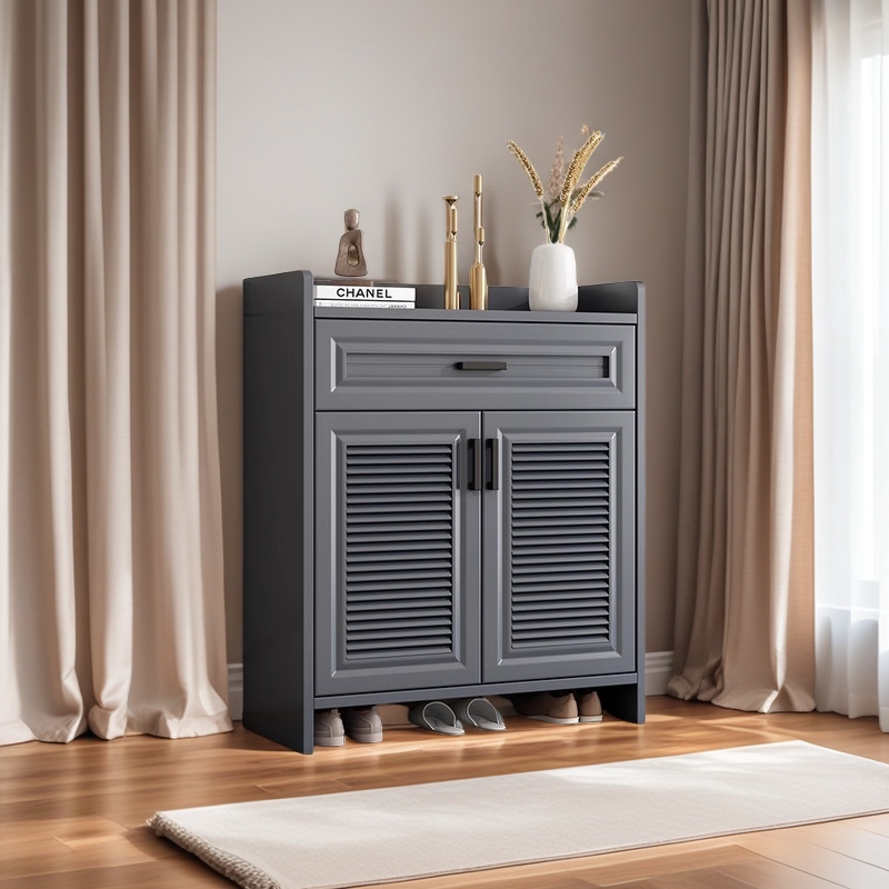 全铝合金属鞋柜家用门口户外防水防晒庭院阳台防潮大容量储物柜子