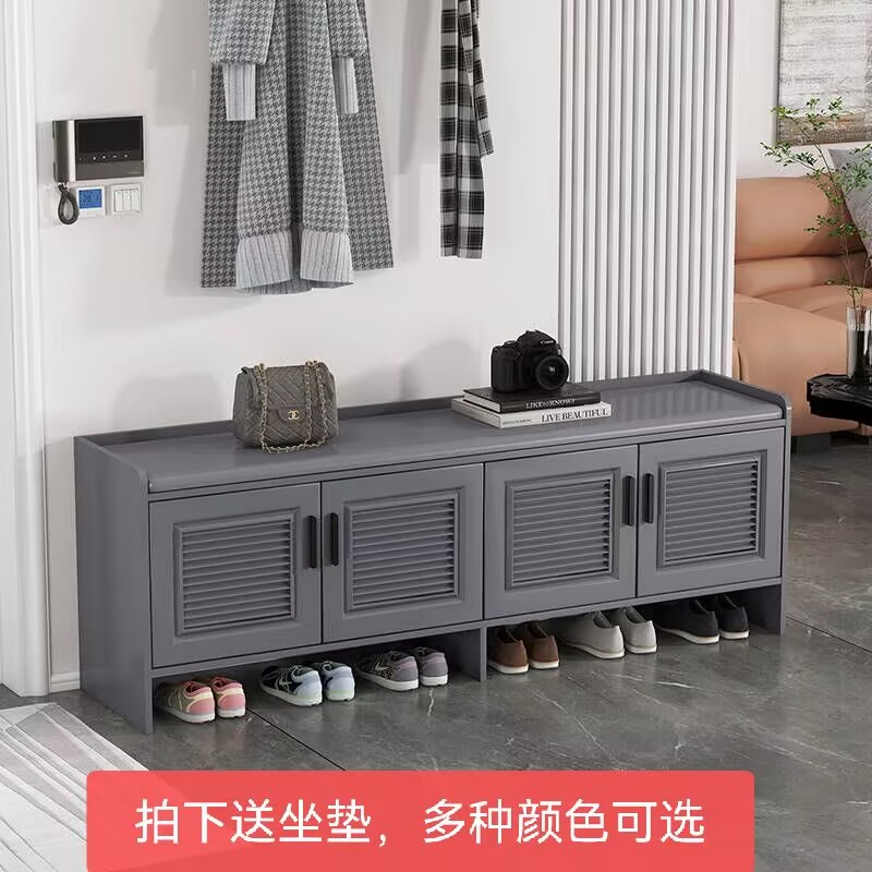 用门口户外全铝合金换鞋凳矮鞋柜家防水防晒室外换鞋凳庭院储物柜