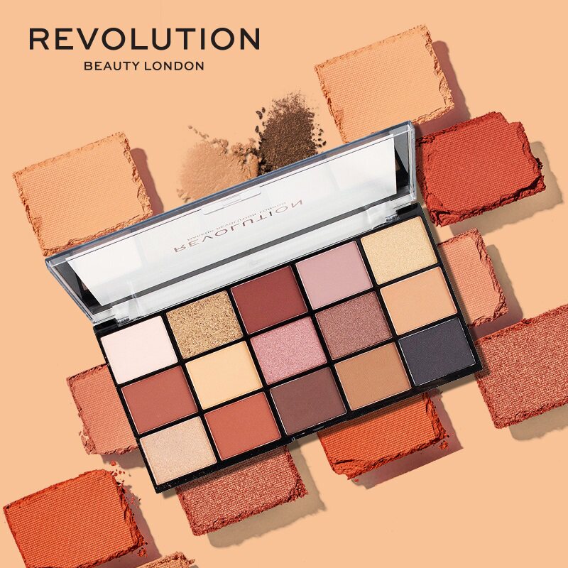 Makeup revolution re-loaded重装15色眼影盘桃花珠光哑光大地色|msdalam kategori Alat solek/minyak wangi/kecantikan, Pembayang mata - dari Buy2taobao.com untuk memberikan perkhidmatan ejen Taobao profesional membeli