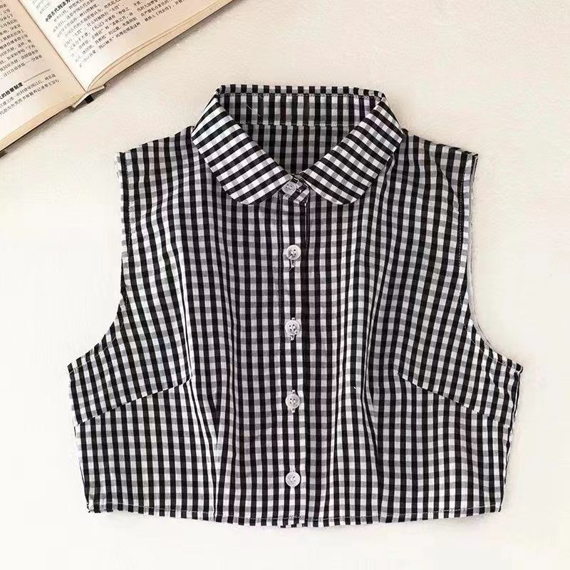 lrxn韩版假领子女百搭衬衫毛衣