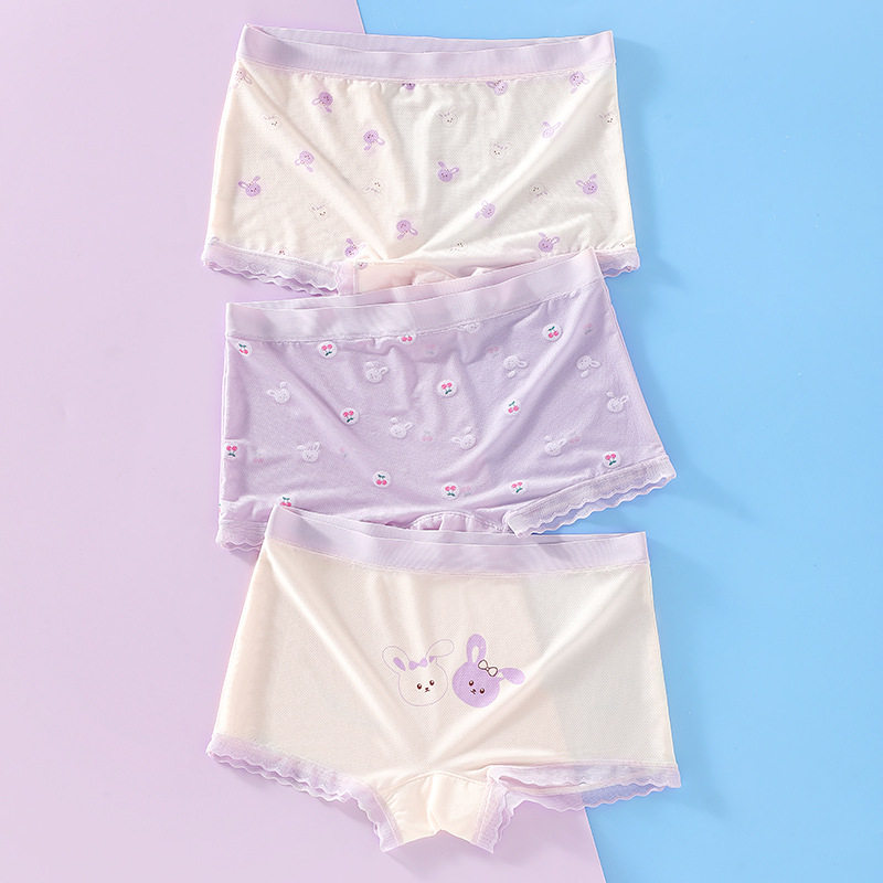 儿童冰丝内裤女童夏季薄