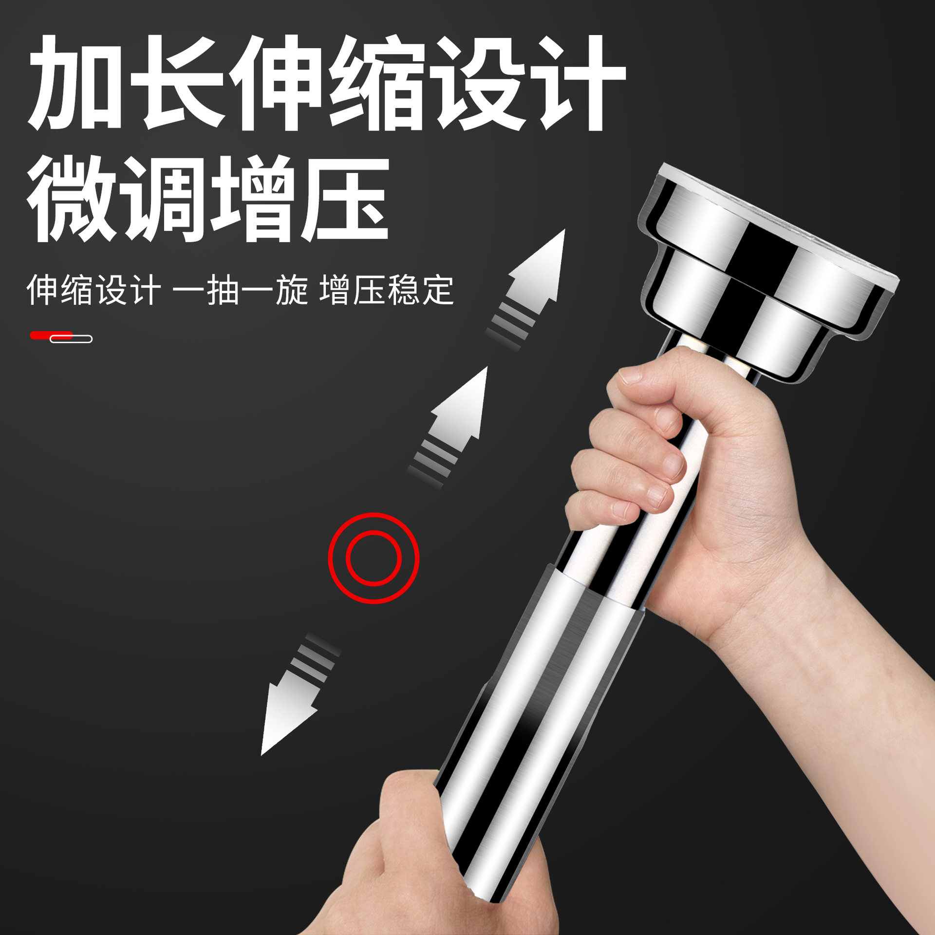免打孔家用衣柜挂杆便携