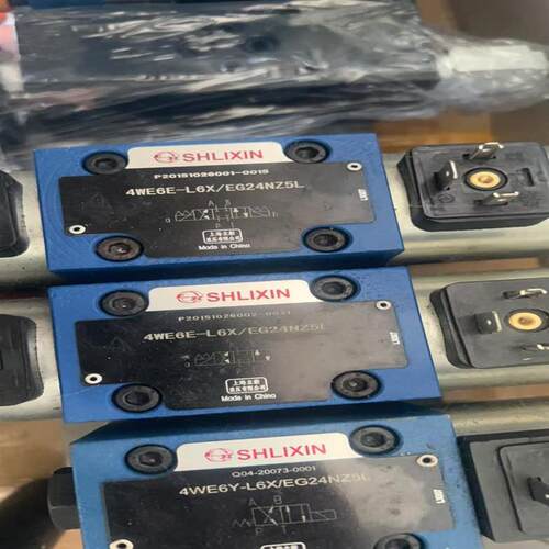 上海立新液压 4WE6E-L6X/EG24NZ5LV液压电磁换向阀