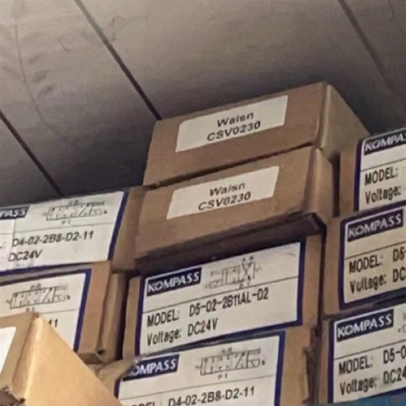 台湾KOMPASS液压电磁换向阀DSG-G02-2B11AL-DL-AC2R20V 24V 康百