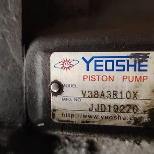 全新原装 柱塞泵油升V38A3R10PX现货直发型号齐全