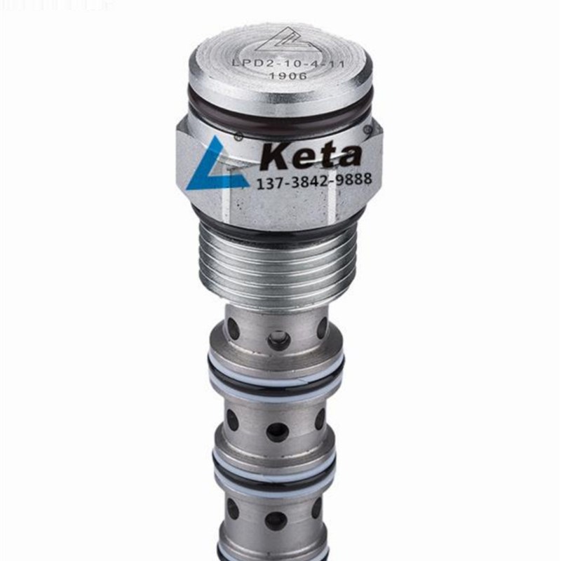 LPD2-10-4-4m/6/8/11/16宁波克泰液压插装阀二位三通液控换向阀