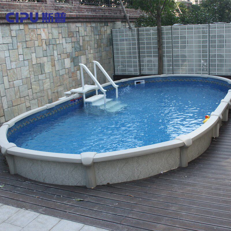 CIPU游泳池爬梯1.x4米以下泳池楼梯内外梯下水坡度梯现货