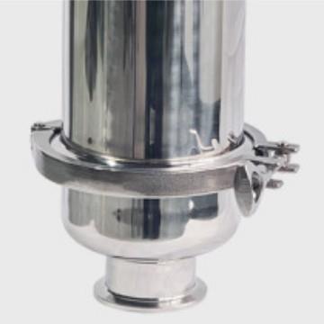 厂家304不锈钢直通过滤器食品级卫生级液体卡箍式快装管道过滤器