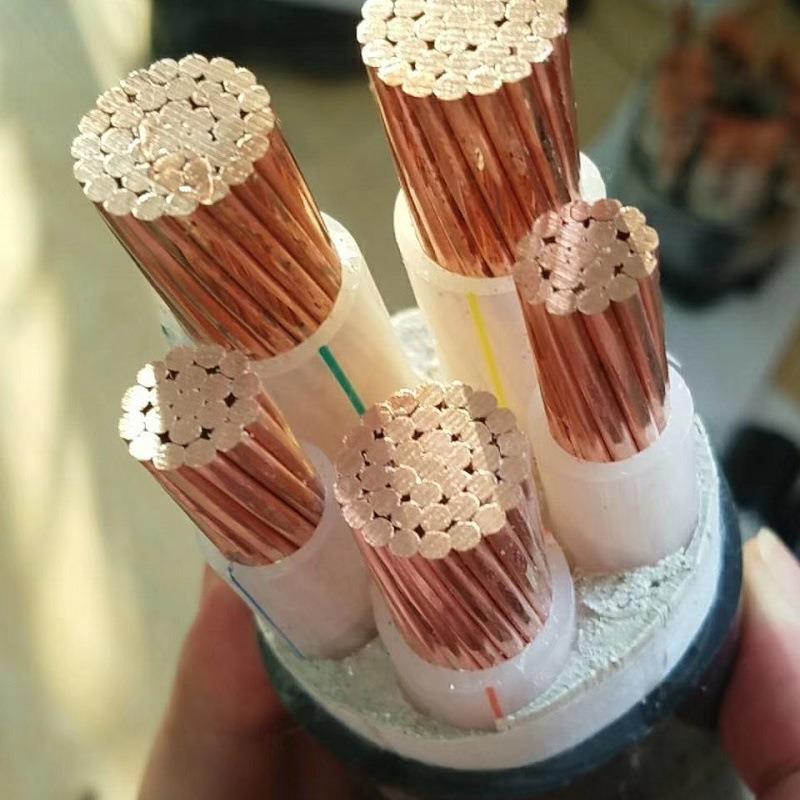 电线电缆厂家 YJV 3*10+2*6电力电缆5芯10平方三相架空铜芯电缆线