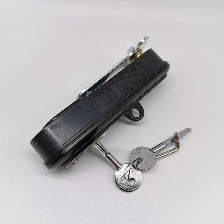 MS892-1A带挂平面锁，锌合金平面锁，工业电柜门锁，机柜机箱门锁