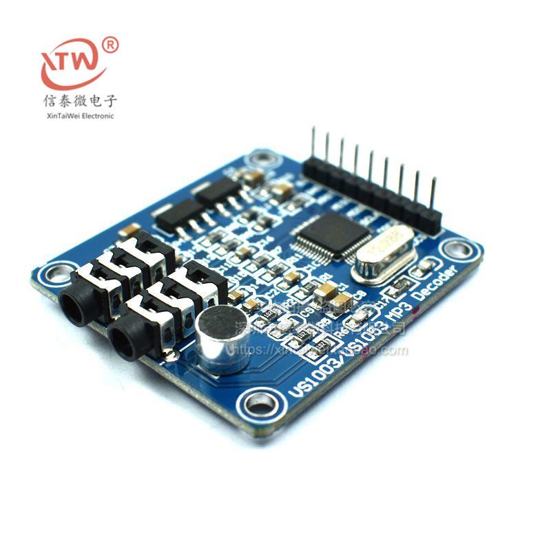 VS1003B MP3解码模块 载咪头 STM32单片机开发板配件