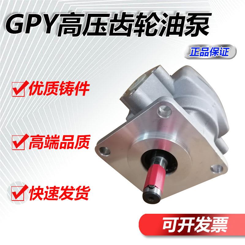 高压齿轮油泵GPY-3R 4R 7R 8R 9R 10R 11.5R低噪音液压齿轮泵油泵