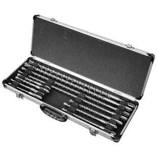 十字四刃电锤冲击钻头套装 24墙37穿墙混凝土过线钻孔方柄圆柄