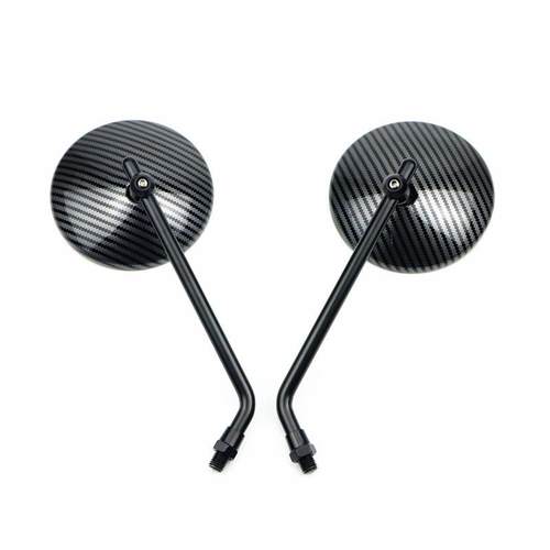 摩托车配件助力车改装复古后视镜CG125反光镜大龟改装倒车镜