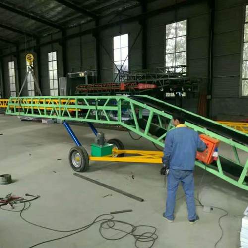 TD75型号B800宽移动式输送机 冶金厂用铁骨架耐磨高效传动带皮带