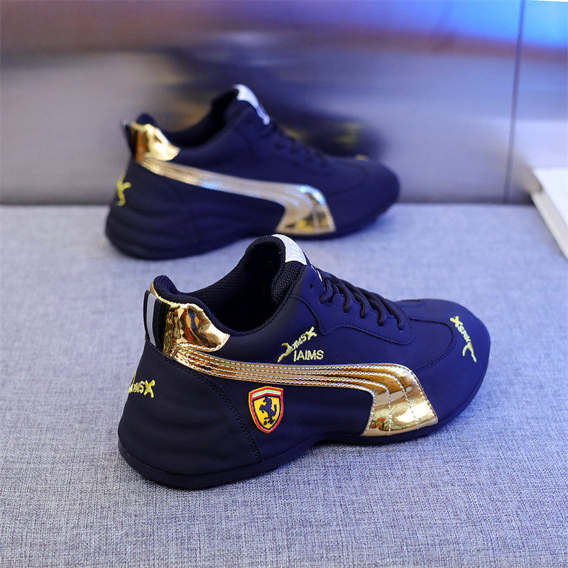 休闲运动真皮男鞋2025春秋冬季加绒皮蓬休闲运动情侣款透气跑步百