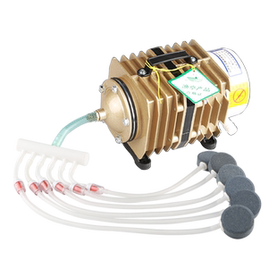 森大气量增氧泵卖鱼增氧机海鲜鱼缸充氧泵大功率打氧机养鱼氧气泵