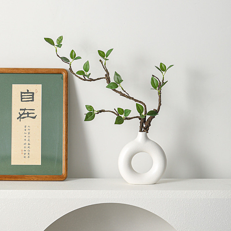 小清新仿真绿植假植物客厅插花餐桌装饰品仿真花摆件办公桌摆设,家居饰品,花瓶,淘宝优惠券,粉丝福利购,淘宝优惠卷