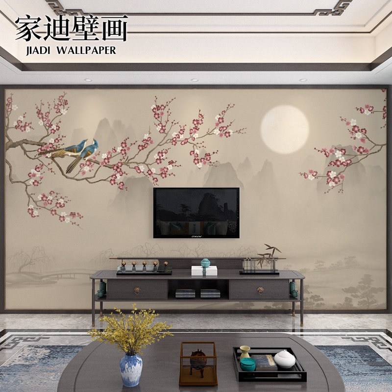 沙发背景墙红梅多少钱 沙发背景墙红梅优惠券免费领取 有条鱼