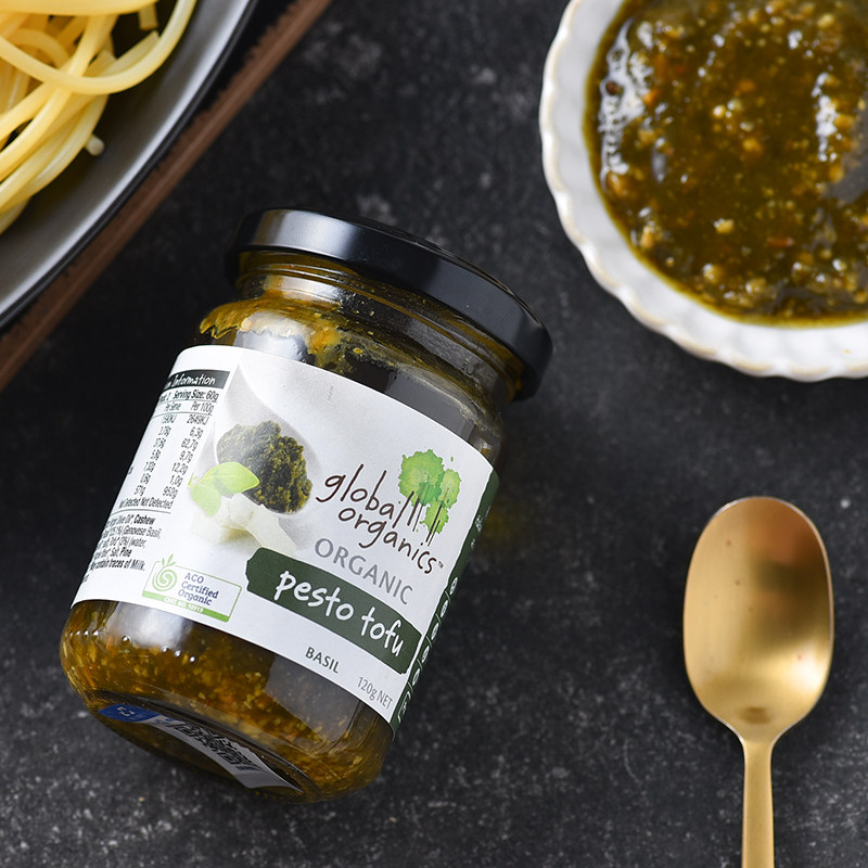 Global Organics Vegetarian food Pesto Bibimbap Pasta Serve a meal Garlic Sauce Bean curd 120gin the Agri rice/Dried foods/Condiment , Condiment/Jam/Salad , Sauce , Seasoning sauce  category - from Buy2taobao.com to provide professional Taobao agent buy service