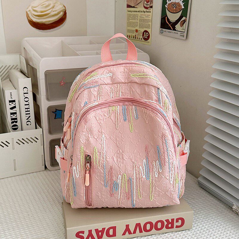 儿童春游旅游轻便女孩小学生小书包外出背包女双肩包女童出游背包