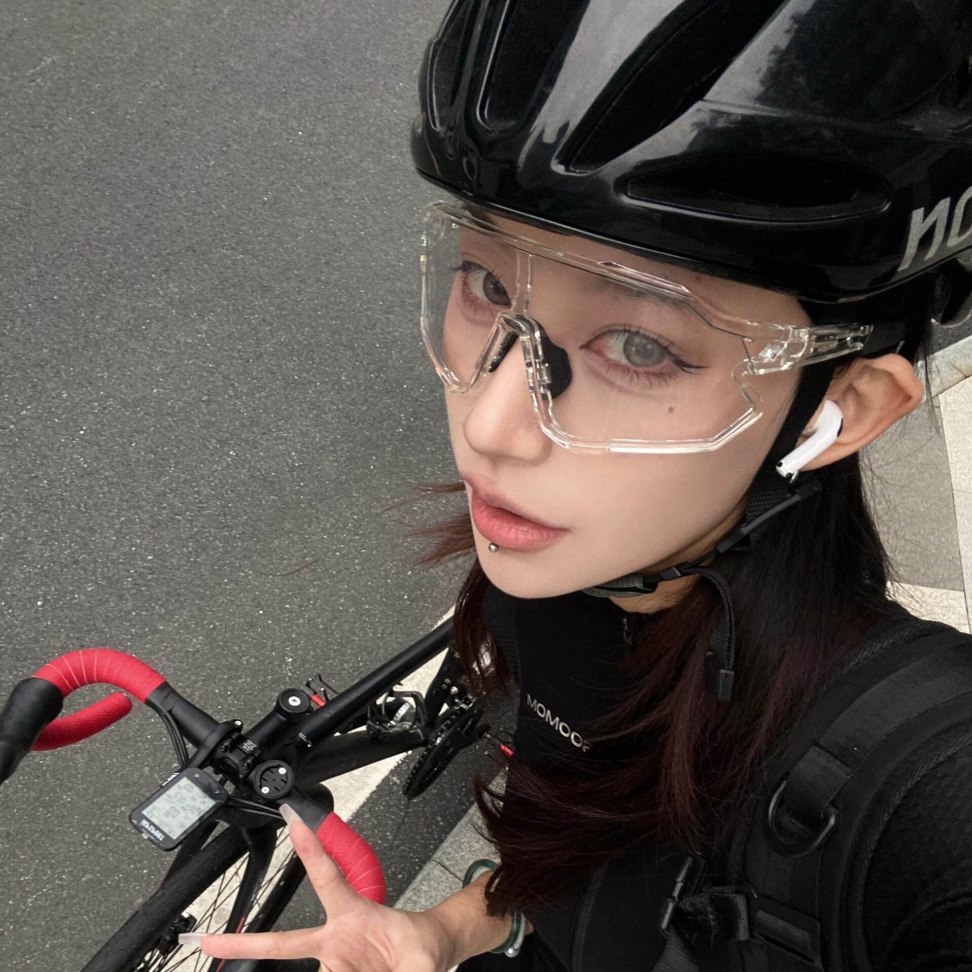 骑行护目镜公路车变色户外运动眼镜日夜两用防灰尘不起雾男女通用