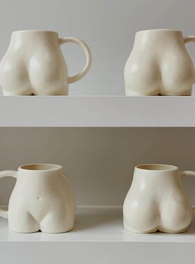 集饰趣味屁屁杯韩国ins创