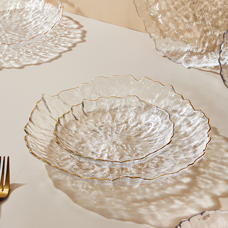 水果盘家用客厅轻奢高档玻璃干果盘茶几高颜值前台糖果零食点心盘,餐饮具,果盆/果盘/果篮,淘宝优惠券,粉丝福利购,淘宝优惠卷