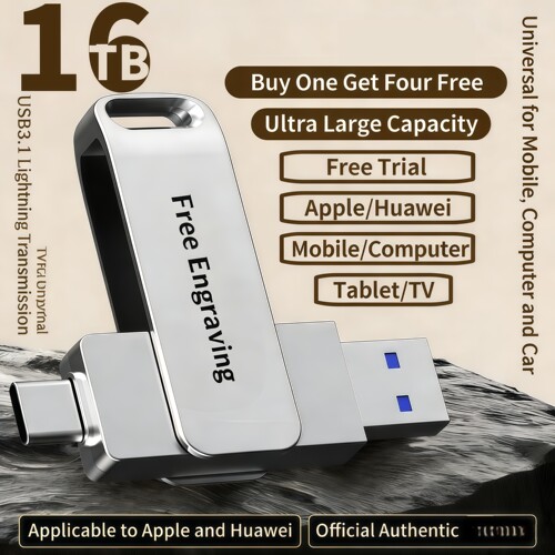 New Portable USB 3.1 Pendrive 2TB High Speed Pen Drive 16TB