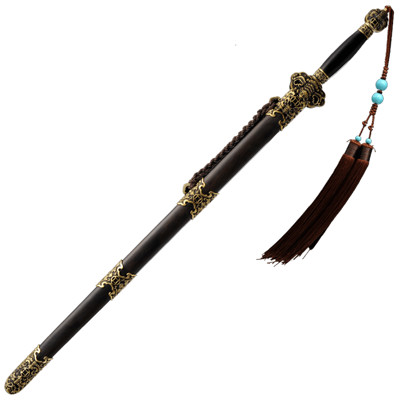 干将莫邪龙泉陈少卫手工锻打五福