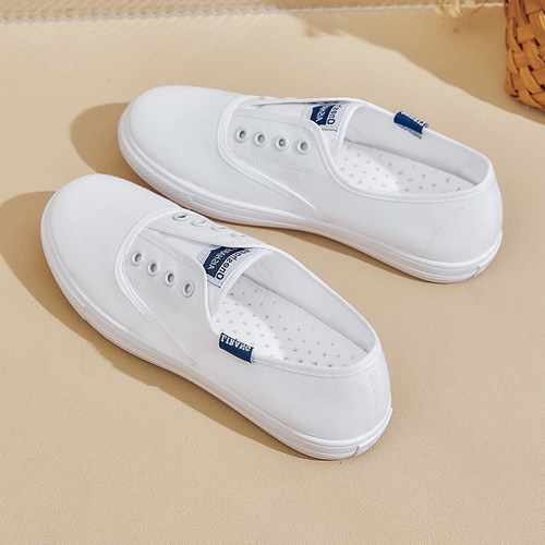 22年新款布鞋一脚蹬百搭小众