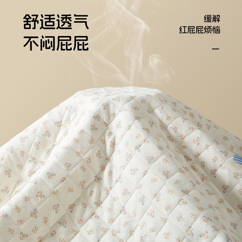 柔蕴隔尿垫婴儿童a类防水透气可水洗宝宝床单姨妈垫床垫表纯棉