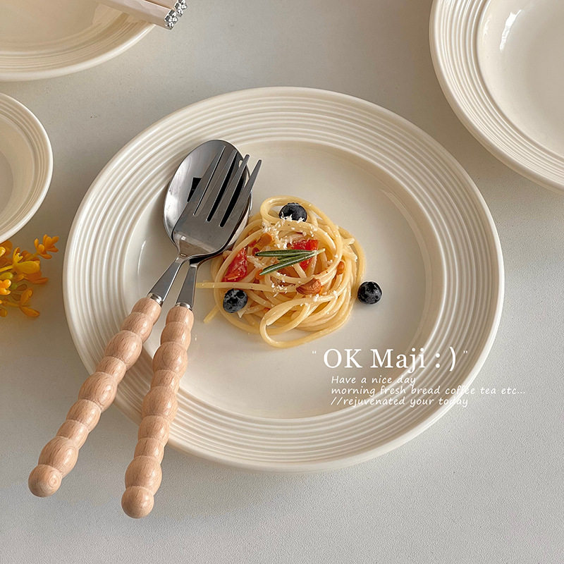 盘子菜盘家用ins风餐具陶