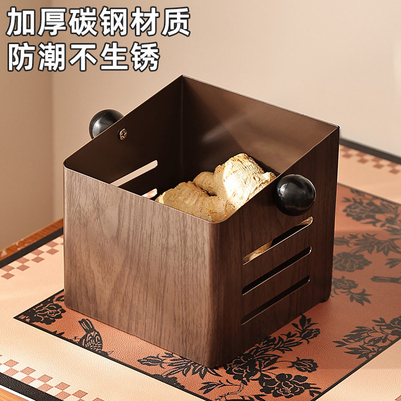 中古风壁挂收纳篮客厅厨
