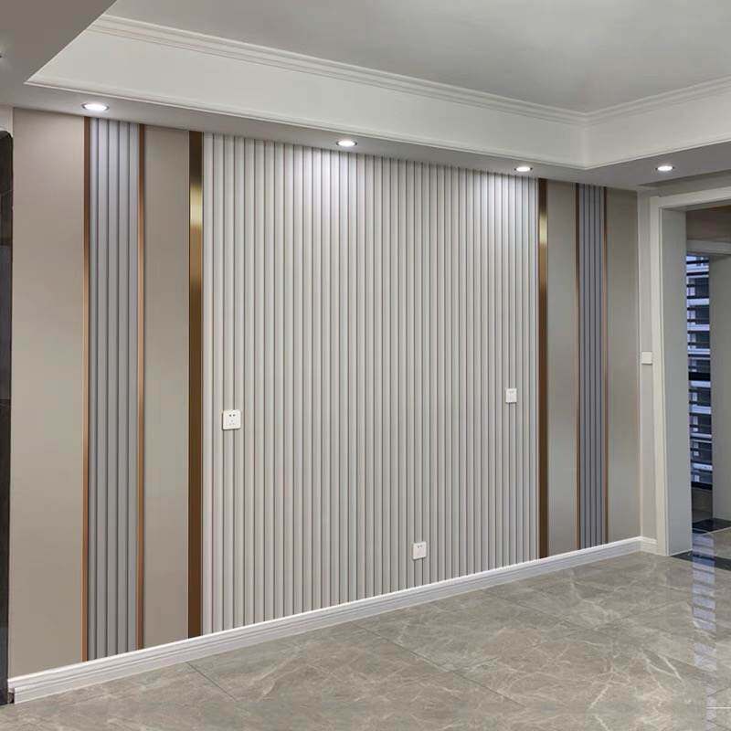 订制半圆波浪板铝合金型材金属格栅铝板门头背景墙装饰凹凸异形波