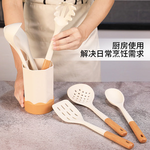 新款硅胶厨具七件套锅铲