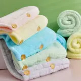 Быстросохнущее сухое полотенце для волос, шапочка для душа, платок, хорошо впитывает воду, коллекция 2022, увеличенная толщина