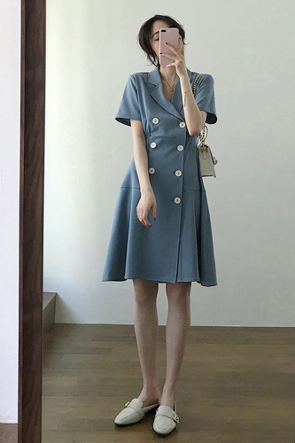 韩娅芳大码女装 HZFDMNZ635