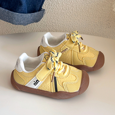 春秋款男宝宝学步鞋软底