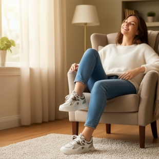 网面透气时尚运动鞋女2026新款春夏季老爹鞋轻便软底跑步小白鞋女