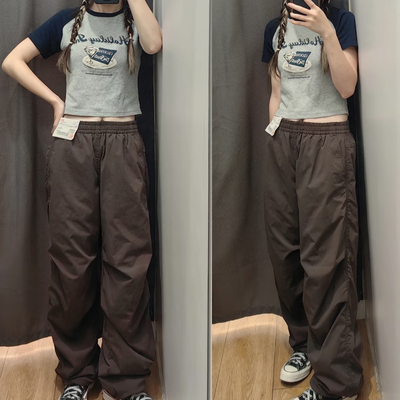 原单品质秋冬保暖加绒加厚降落伞工装裤伞兵裤冲锋裤休闲裤470732