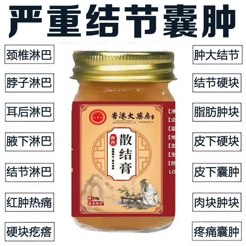 香港大药房散结膏皮下结