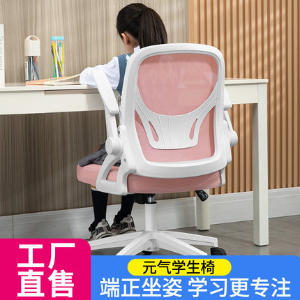 学习椅子成人儿童书桌椅可升降座椅学生写作业专用凳子家用电脑椅